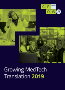 Growing MedTech Translation 2019 - front cover image